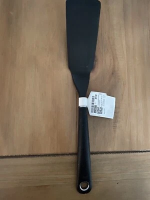 IKEA 365+ HJALTE, 13" Turner / Spatula, stainless steel, black, kitchen untensil - Image 1 of 4