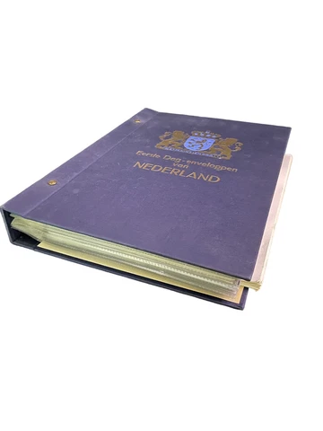 Netherlands 555 Stamp Album Collection Binder 1960-1983 MNH First Day Cover Lot Cover