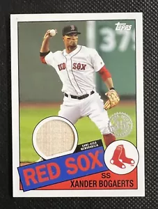 2020 TOPPS SERIES ONE XANDER BOGAERTS 85R-XB '85 35TH ANNIVERSARY BAT RELIC - Picture 1 of 2