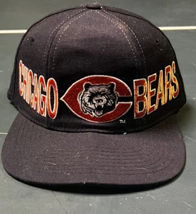 Vintage 90s NFL Chicago Bears Starter Tripower SnapBack - Picture 1 of 5