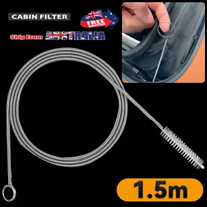150CM Universal Flexible Car Drain Dredge Clog Sunroof Cleaning Scrub Brush Tool - Picture 1 of 9