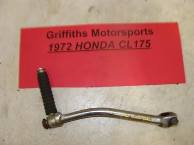 Honda CL175 CB 175 1972 fabricante original pateador arranque brazo de pedal Foto 1 de 4