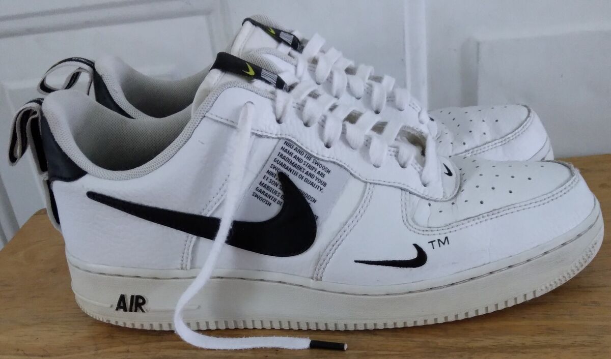 Nike Air Force 1 Utility White Black for Sale - Authenticity Nike Air Force 1 Utility White Black for Sale - Authenticity