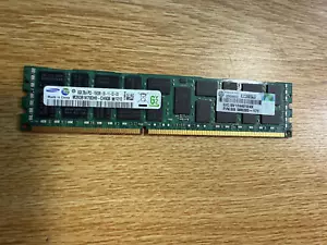 Samsung 8 GB 2Rx4 PC3L-10600R-09-11-E2-D3 ECC REG M393B1K70DH0-YH9 memoria server - Foto 1 di 1
