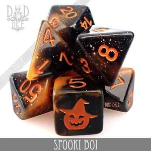 Spooki Boi Dice Set Brand New by DnD Dice - Picture 1 of 3