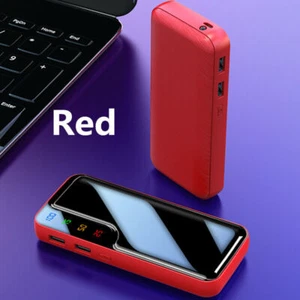 Portable Fast Charger 900000mAh Power Bank Dual USB External Battery LED Display - Picture 1 of 15