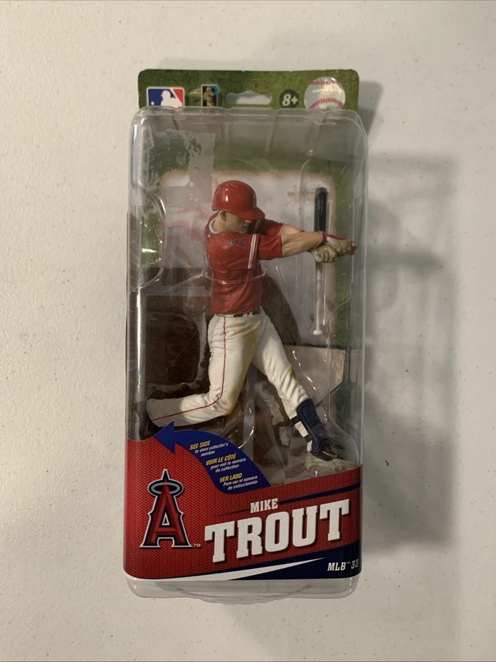 McFarlane MLB Series 33 Mike Trout Baseball Figure Los Angeles Angels - Image 1 of 3