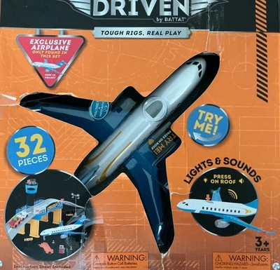Driven Exclusive Airplane Set - 32 Pieces Airport Playset - Image 1 of 2