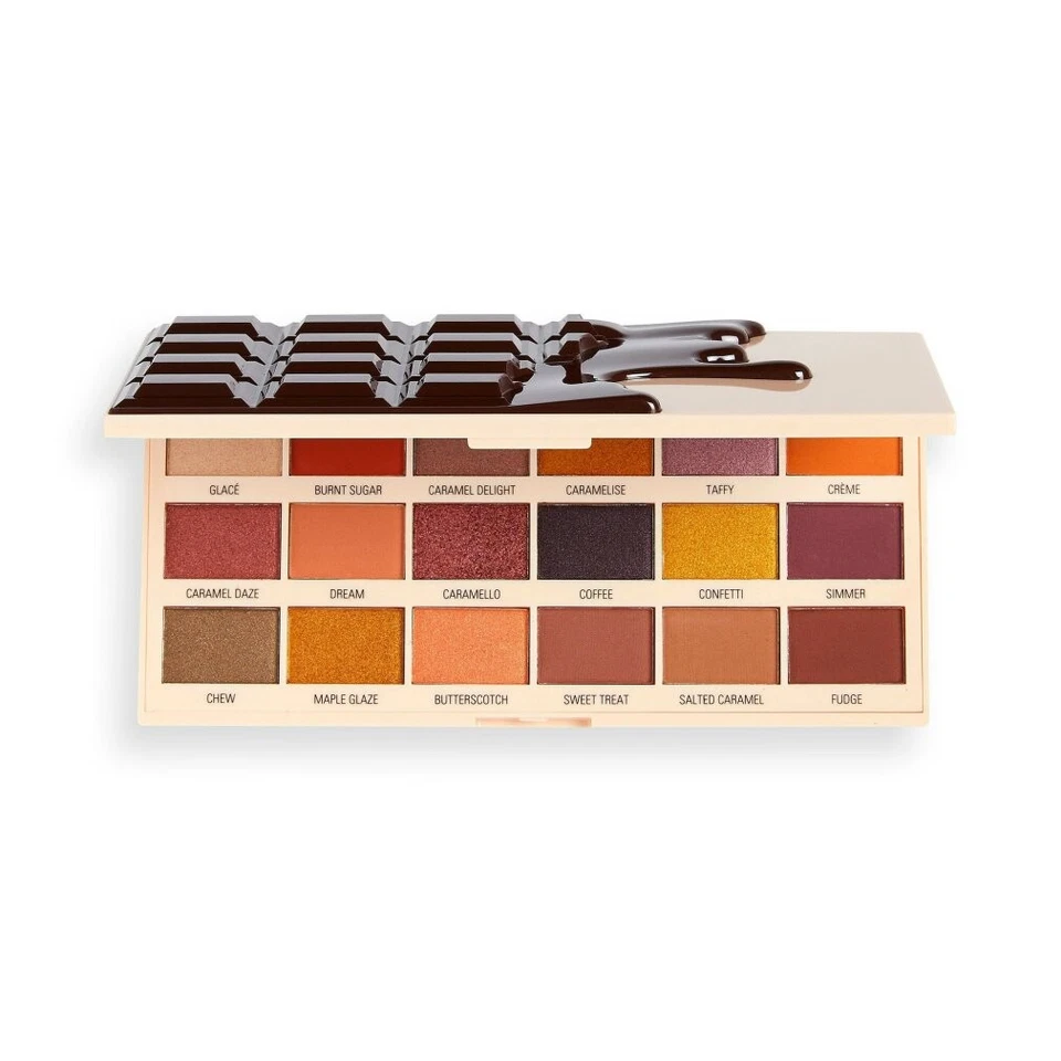 I Heart Revolution Chocolate Lidschatten-Palette (18) Caramel Nudes - Bild 1 von 1