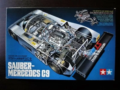 Ruba! Modello display TAMIYA 1/24 Sauber-Mercedes C9 prezioso! - Immagine 1 di 4