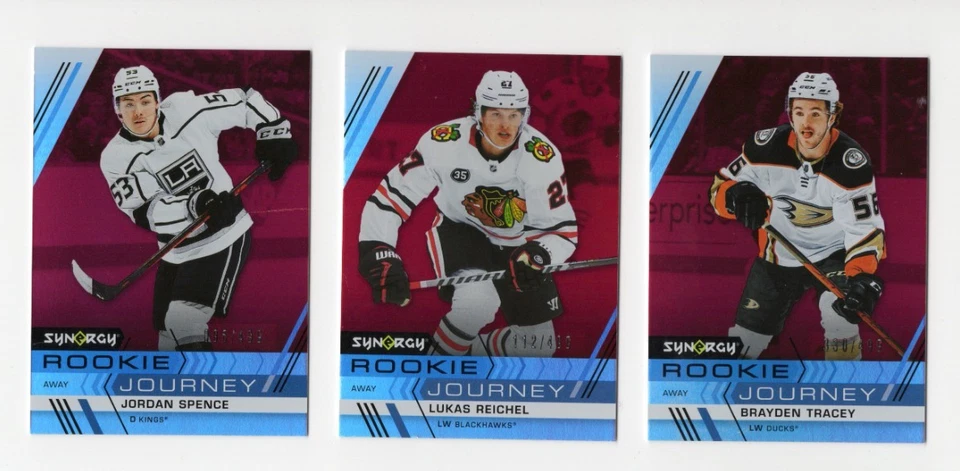 2022-23 Upper Deck Synergy Rookie Journey Away Red #/499 Pick from List - Image 1 of 1