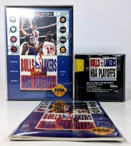 Bulls vs. Lakers und die NBA Playoffs (Sega Genesis, 1991) CIB getestet - Bild 1 von 14