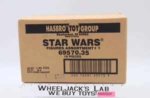 Star Wars 16-Pc Action Figure Assortment #1 Case No. 69570.35 Hasbro NEW SEALED - Picture 1 of 6