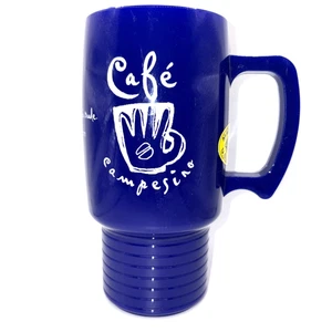 Caffè Campesino Prodotto Mais Tazza Plastica Tazza Caffè Tè Habitat For Humanity Blu - Foto 1 di 6