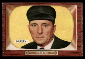 Edwin H. Hurley 1955 Bowman Umpire Card #260 GD-VG (Small Creases) - Picture 1 of 2