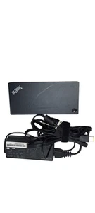 Lot 5xLenovo ThinkPad Universal USB-C Laptop Dock 40AY LDA-KP W/ 90W Adapter Q - Afbeelding 1 van 5