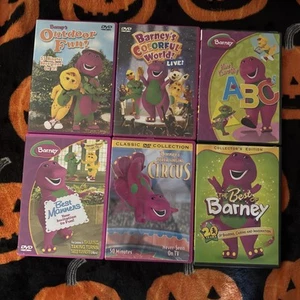 Barney DVD Lot #6 - Picture 1 of 1