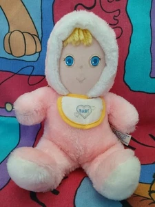 Vintage Amarican Greetings Amtoy Baby Soft Touch 1982 rosa (funktioniert nicht) - Bild 1 von 10