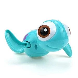 Wind-up Swimming Sea Turtles Bath Toy, No Battery Mold-Free Anti-Rust Blue - Picture 1 of 7
