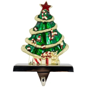 Northlight Decorated Christmas Tree Metal Stocking Holder - 6" - Bild 1 von 6