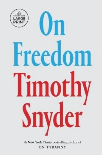 Timothy Snyder On Freedom (Paperback) - Image 1 of 1
