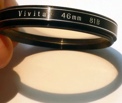 Vivitar 81B 46mm Lens Filter warming - Image 1 of 4