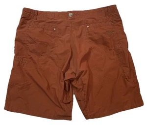 Kuhl Pantaloncini da Escursionismo Ventilati Flat Front Uomo 42 W42 Cotone Nylon - Foto 1 di 4