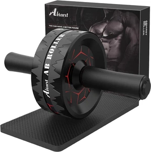 Ab Roller Wheel, Abs Workout Equipment for Abdominal & Core Strength Training, H - Picture 1 of 12