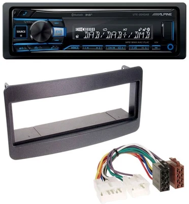 Alpine USB Bluetooth DAB MP3 Autoradio für Toyota Celica, MR2 - schwarz - Bild 1 von 4