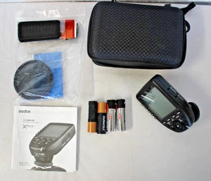 Godox XProN Wireless Flash Trigger With 2 Godox TT600s - Black - Picture 1 of 24