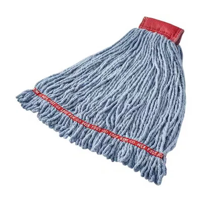 Fregona húmeda Rubbermaid Commercial Fga25306bl00 de 5 pulgadas, 28 OZ peso seco, puerta lateral Foto 1 de 2