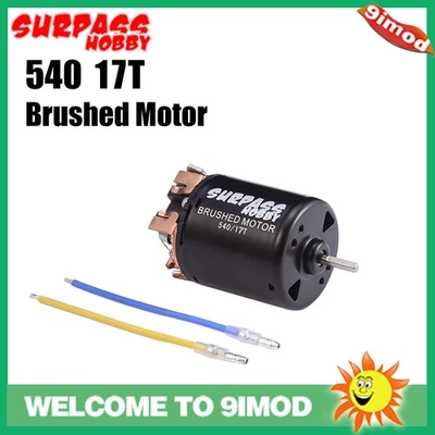 SURPASS HOBBY 540 17T Brushed Motor for 1/10 HSP HPI Off-Road Crawler RC Car - Image 1 of 4