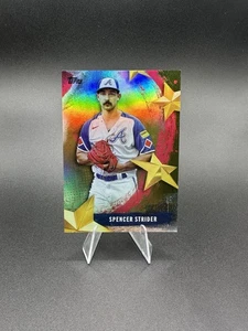 2025 Topps Series 2 - Stars of Mlb Spencer Strider SP #SMLB-33 /50 Braves - Bild 1 von 3