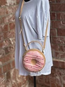 Kate Spade Borsa Novità Break Coffee Break 3D Ciambella Rosa Multi - Foto 1 di 15