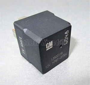 712-Vauxhall Opel / 08-16 Chevrolet/05-16 5-Pin Noir Relais GM 13500119 12V 6048 - Picture 1 of 6