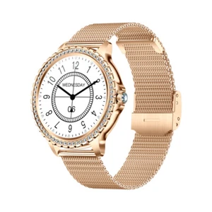 Women's Fashion Smart Watch with Health Monitoring AI Voice Assistant Waterproof - Picture 1 of 28