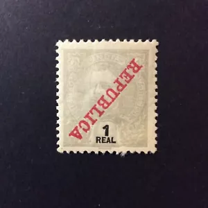 BroadviewStamps Portuguese India #244a MH F-VF. Inverted overprint. - Picture 1 of 2