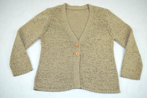 Vintage Pullover Gr. S/M 90er goldener Weizenglanz luxuriös Strick seidig Favorit - Bild 1 von 8