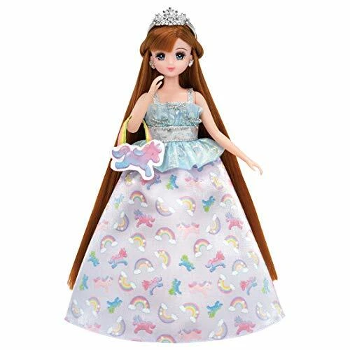 Takara Tomy Licca Doll Dream Colored Dress Set Dreamy Cute Rainbow
