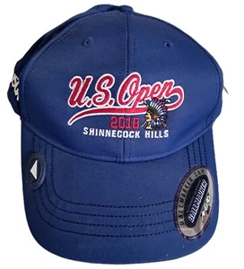 US Open 2018 Shinnecock Hills blaue Kappe Ahead Ballmarker Mütze bestickt Neu mit Etikett - Bild 1 von 10