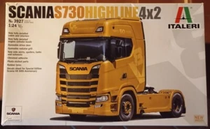 Italeri 3927 Scania S730 Highline 4x2 scala 1:24 kit montaggio camion modellismo - Foto 1 di 5