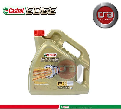 OLIO MOTORE CASTROL EDGE FST LL 5W-30 4 litri (4 lt) AUDI BMW MERCEDES SMART VW