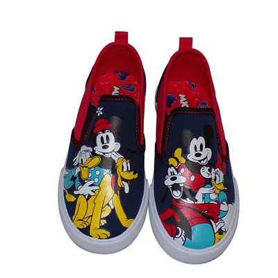 Disney Junior Mickey Mouse Clubhouse Twin Gore Sneakers size 11 - Image 1 of 4