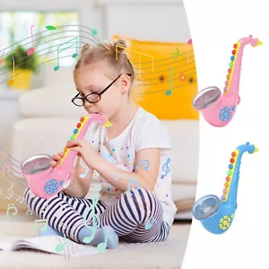 1x Trumpet Toy Musical Instrument Kids Saxophone Instrument Educational Toy - Picture 1 of 13