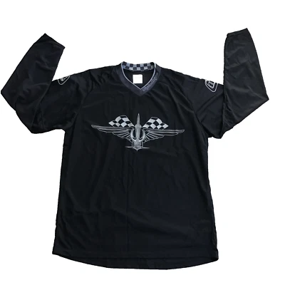 Troy Lee Designs Black Jersey Mens XXXL Motocross Long Sleeve Gray Skull  - Image 1 of 4