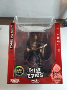 Weta Workshop Stranger Things Eddie Munson Mini Epics 6" Vinyl Figure-New - Picture 1 of 9