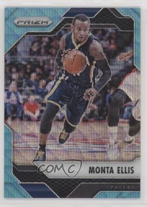 2016-17 Panini Prizm Teal Wave Prizm /25 Monta Ellis #183