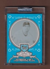 2006 Bowman Sterling Encased Printing Plates Cyan #BON Boof Bonser - Rookie - 🔥