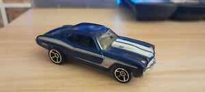 2012 Hot Wheels HW Racing #172 1970 Chevrolet Chevelle SS Blue LOOSE MINT