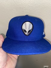 Las Vegas 51s MiLB New Era 59Fifty Fitted Baseball Cap Size 7 1/4 Alien Hat Lot